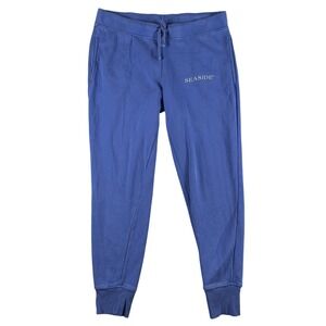 The Seaside Style Pants Womens Small Florida Fleece Jogger Sweatpants Beach Logo